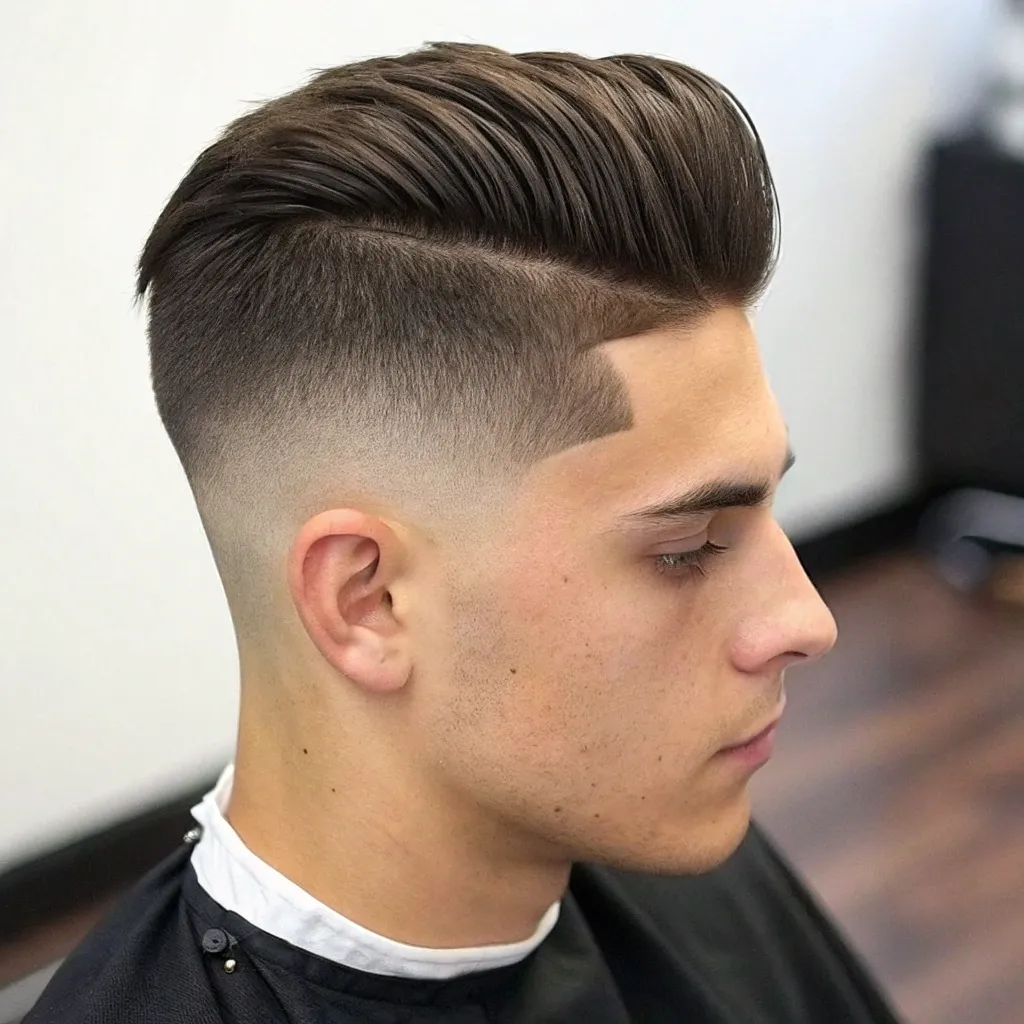 Modern Men's Haircut