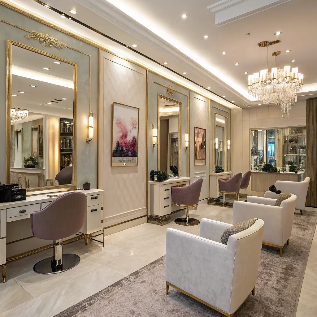Luxury Hair Salon Interior